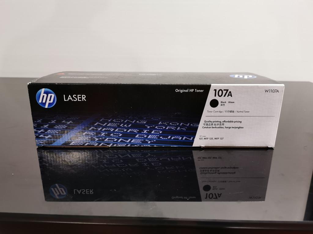 HP 107A Original Laser Toner Cartridge (W1107A), Computers & Scanners & Copiers on Carousell