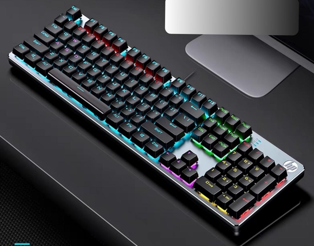 HP GK400F RGB GAMING KEYBOARD, Computers & Tech, Parts & Accessories ...