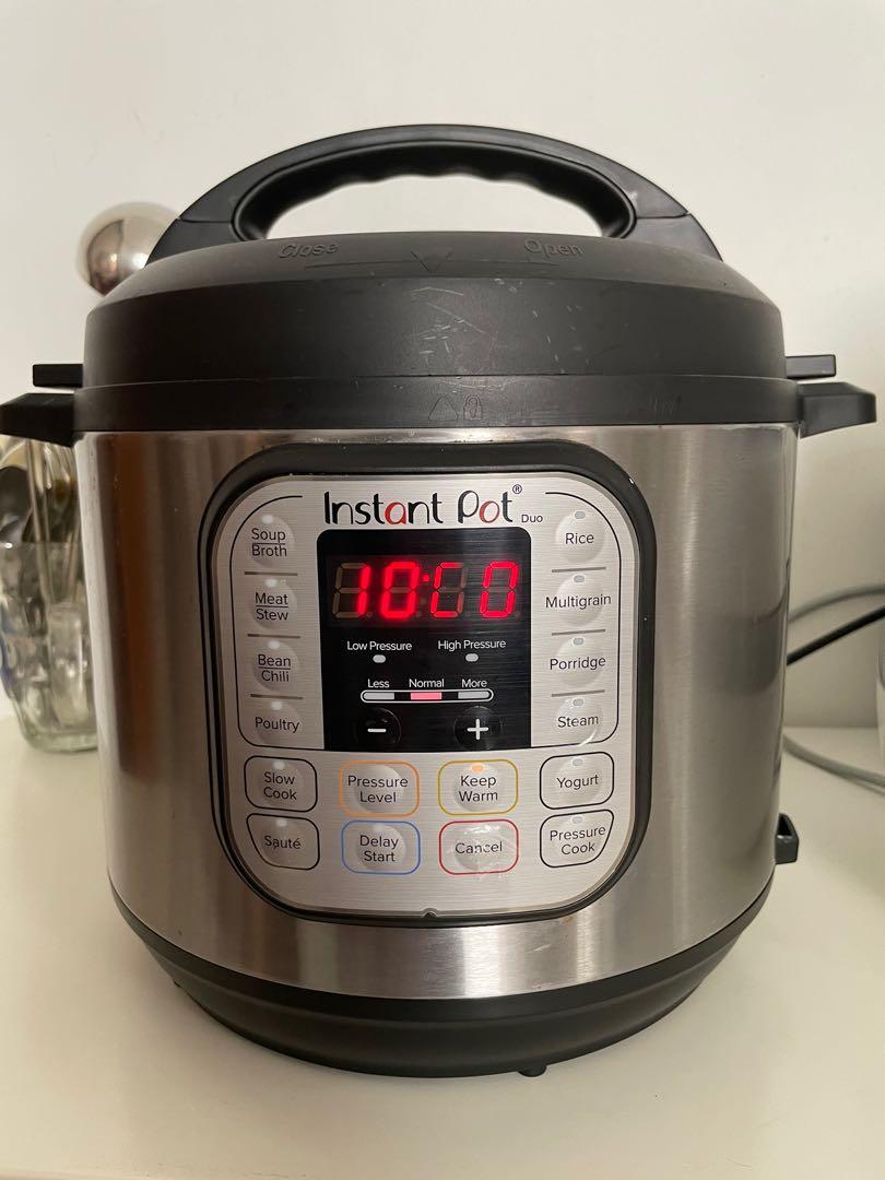 Instant Pot pressure cooker in warranty with never used yogurt cups TV Home Appliances Kitchen Appliances Cookers on Carousell