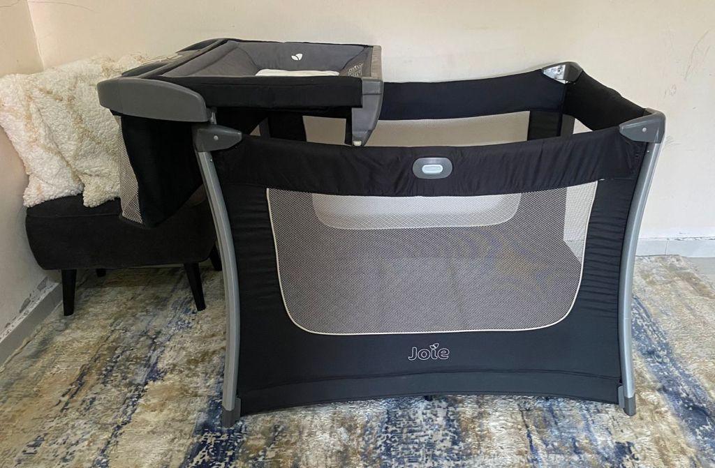 Joie travel cot, Babies & Kids, Baby Nursery & Kids Furniture, Cots