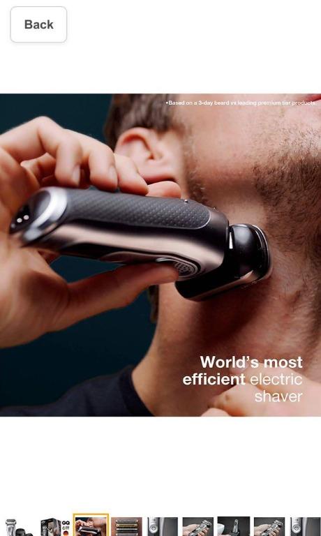 Braun Series 9 Shaver with Clean and Charge System 9310CC