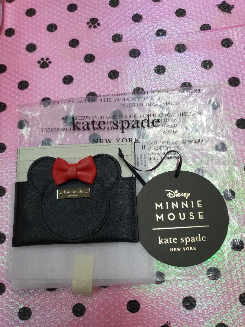 kate spade minnie mouse card holder
