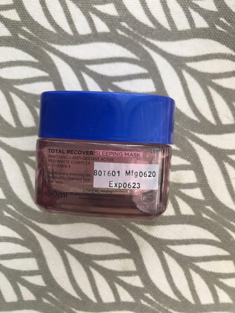 Loreal Sleeping mask, Beauty & Personal Care, Face, Face Care on Carousell