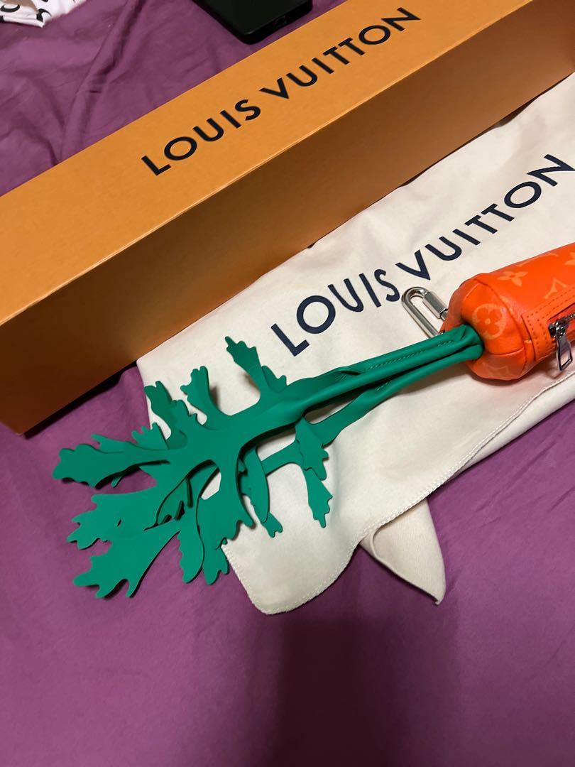 SAINT on X: Louis Vuitton Carrot Pouch by Virgil Abloh