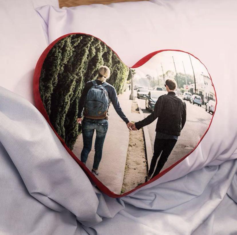 Love heart pillow online