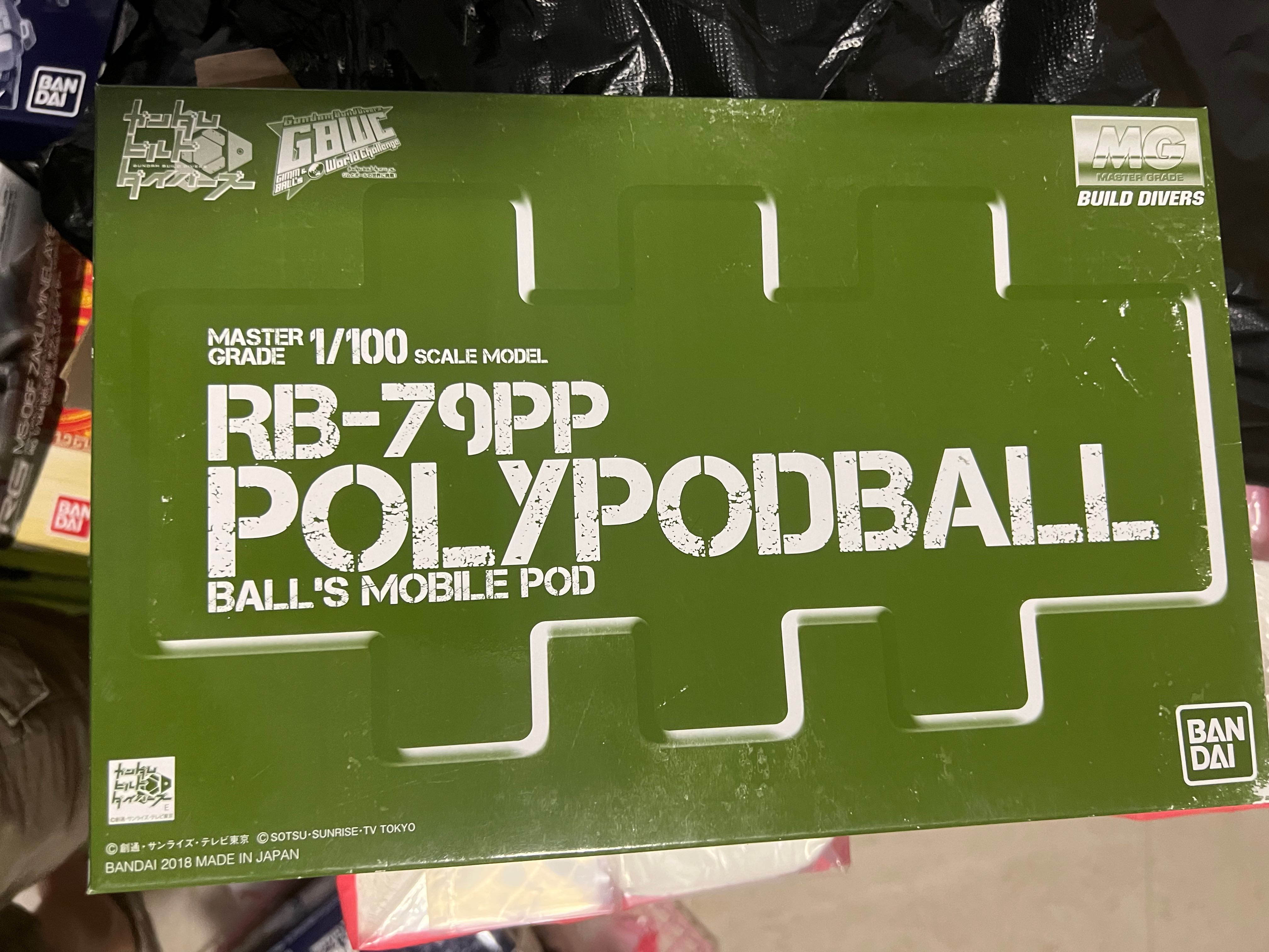MG Polypodball P Bandai Exclusive Gundam, Hobbies & Toys, Toys & Games ...