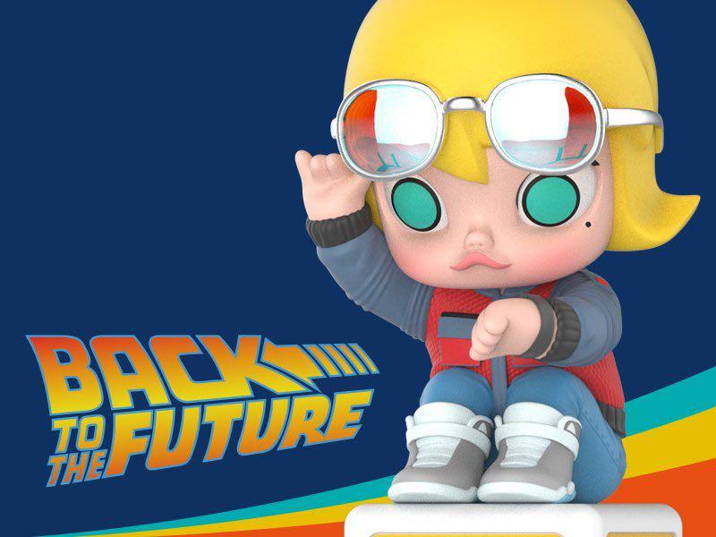 MOLLY × Back to the Future popmart モリー