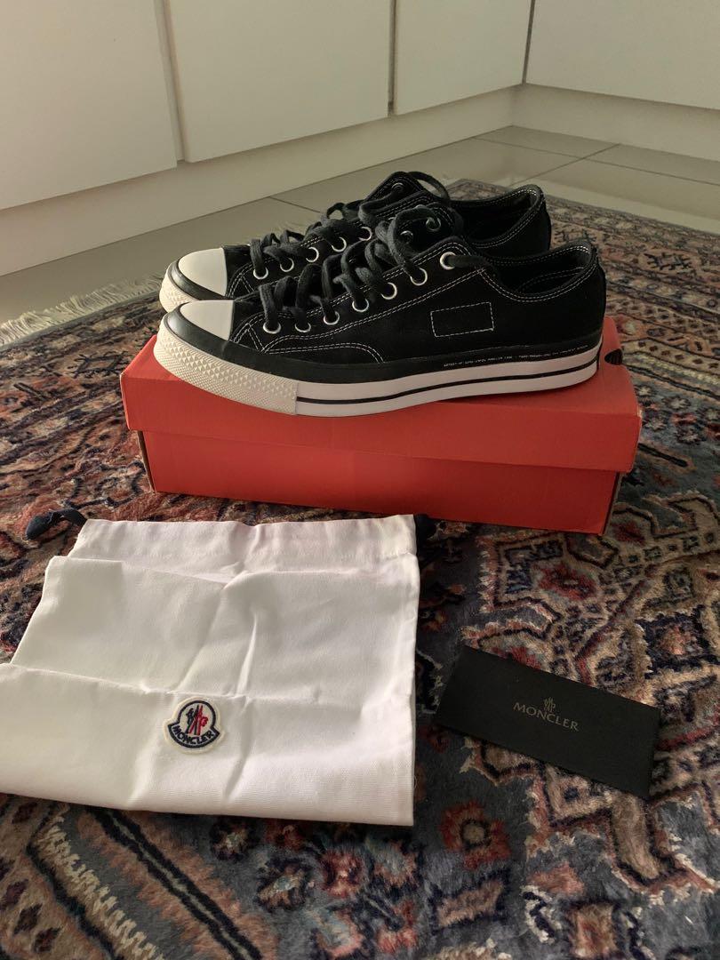Moncler x Fragment x Converse All Star Chuck 70s Ox 7 #MenShoesL, Men's  Fashion, Footwear, Sneakers on Carousell