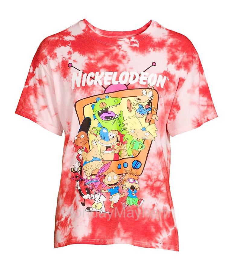 Nickelodeon tie dye shirt clearance