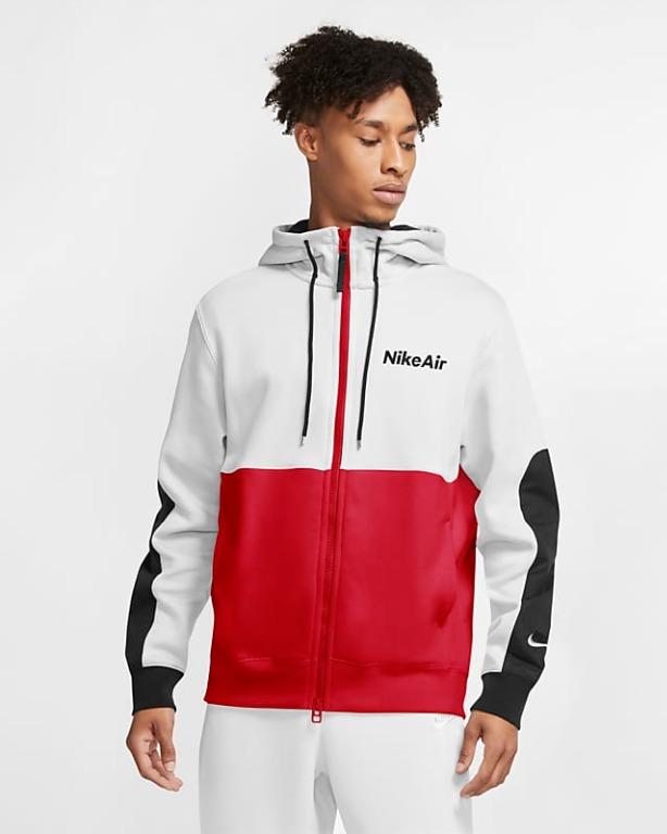 Nike air jacket red sale