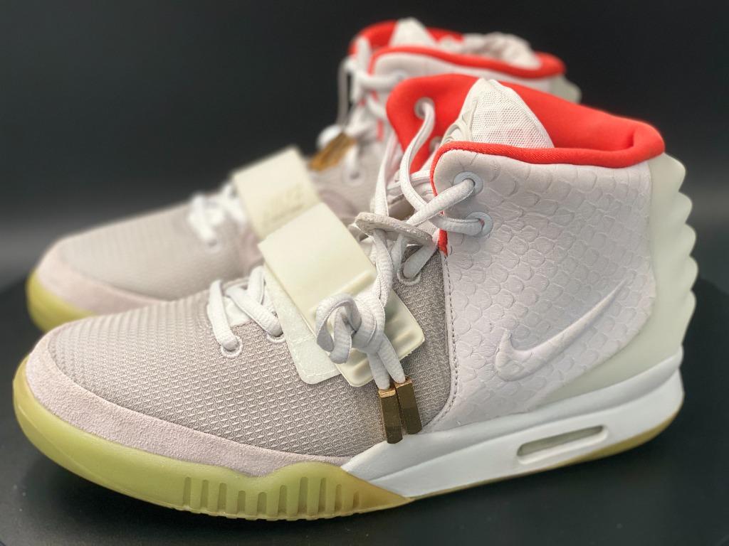 2012 Nike Air Yeezy 2 Platinum Sz 8.5 Kanye West 100% Authentic Rare  Vintage OG