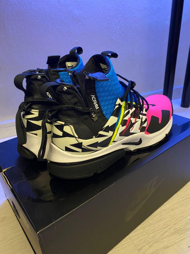 Nike Presto Acronym Racer Pink Men s Fashion Footwear Sneakers on Carousell