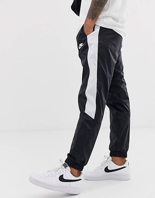Nike Striped Cuffed Joggers Men s Fashion Bottoms Joggers on