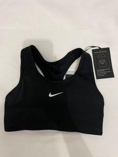 Nike Swoosh Sports Bra Black