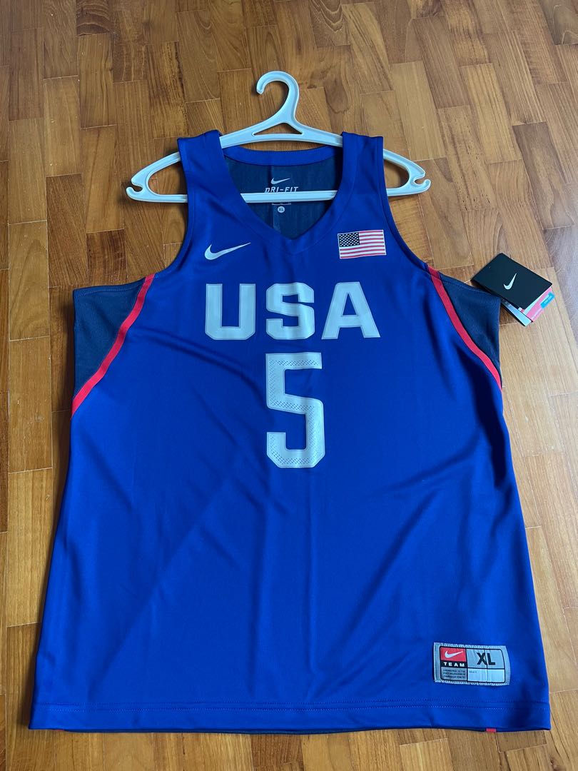 Nike team USA Basketball jersey, Men's Fashion, Activewear on Carousell