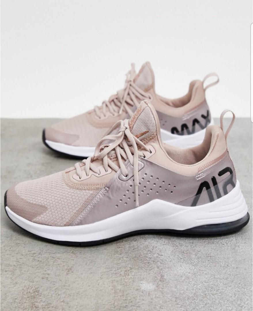 Nike Training Air Max Bella trainers in rose gold Women s Fashion