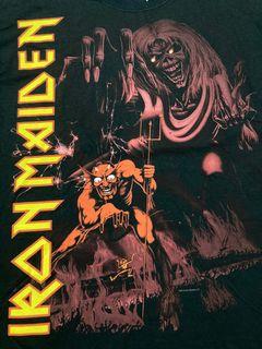NOS Iron Maiden " the number of the beast " Full Print shirt