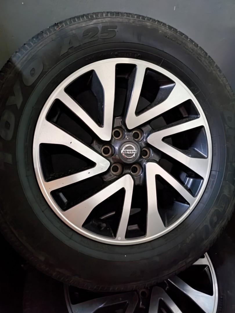 Np300 mags and tires. pcd114, Car Parts & Accessories, Mags and Tires ...