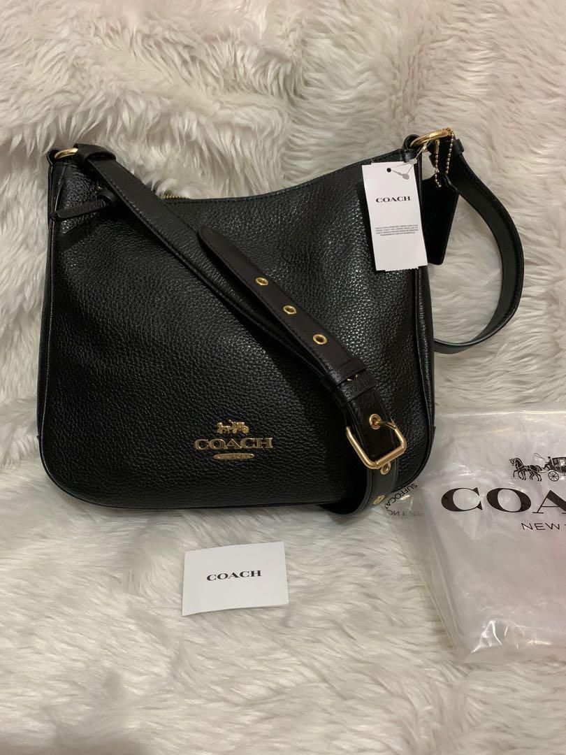 Coach ellie file bag black shop