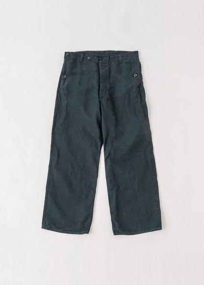 OUTIL PANTALON DOLE 藍染長褲