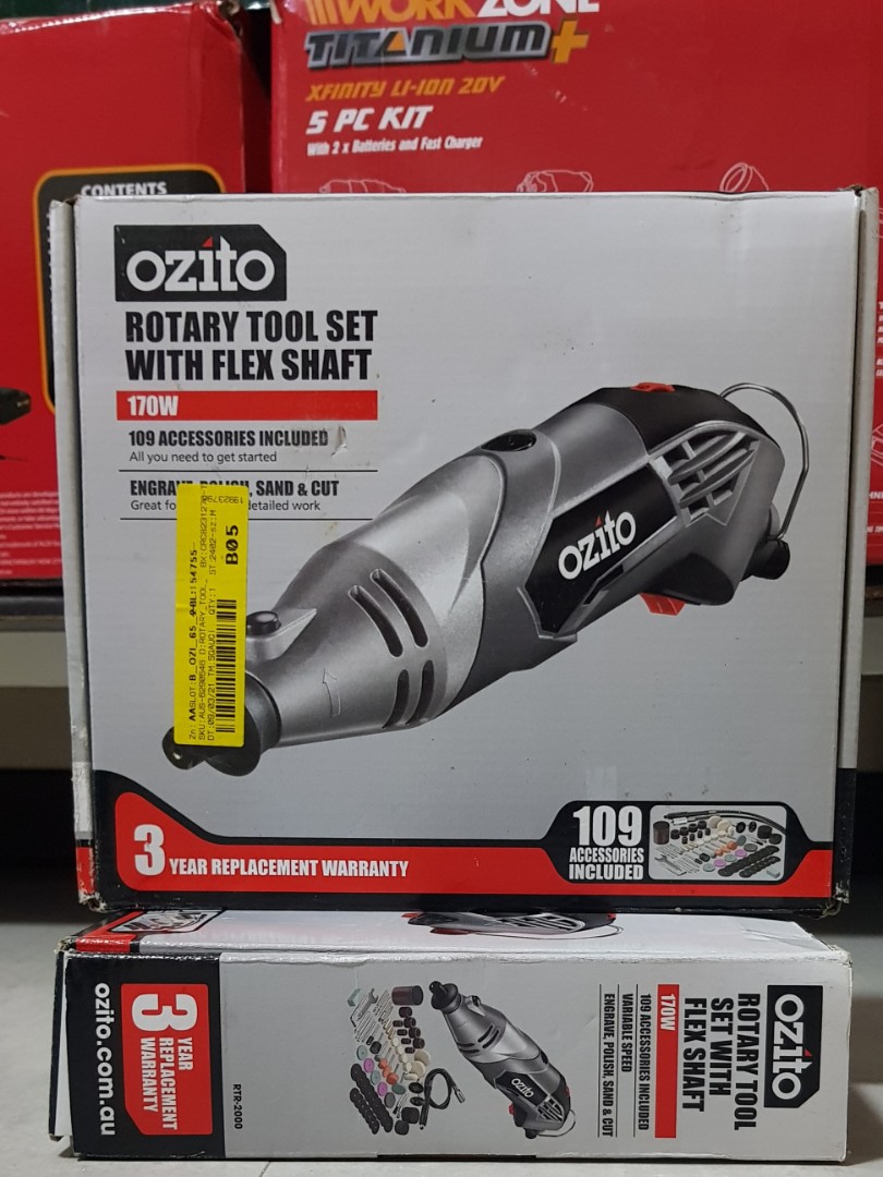Ozito cordless hot sale rotary tool