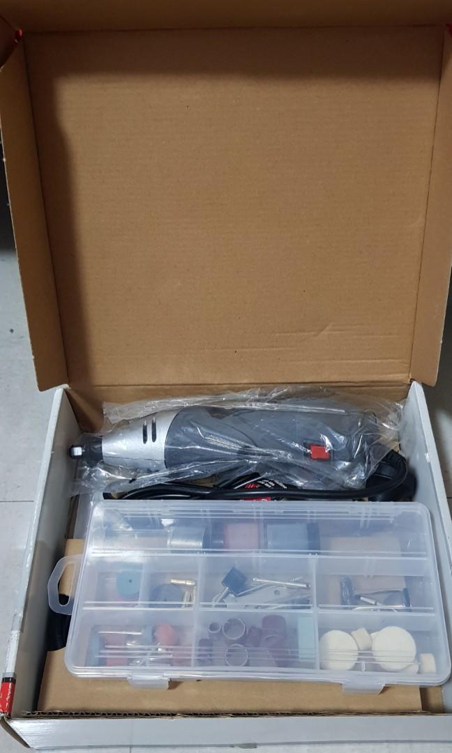 Ozito rotary tool kit with flex shaft, Commercial & Industrial