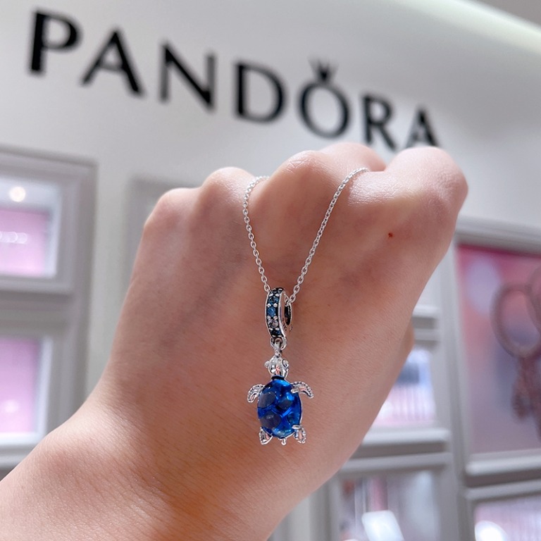 Pandora on sale sapphire necklace