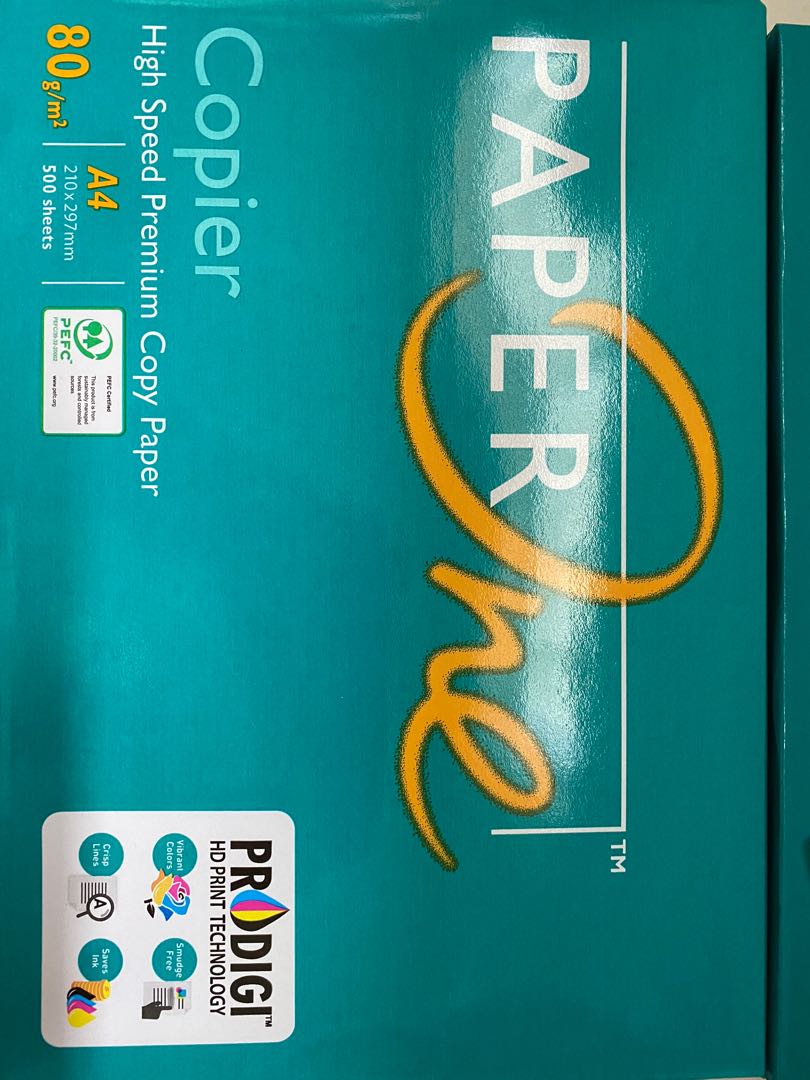 PaperOne A4 printing paper 80g/m2 , Hobbies & Toys, Stationery & Craft