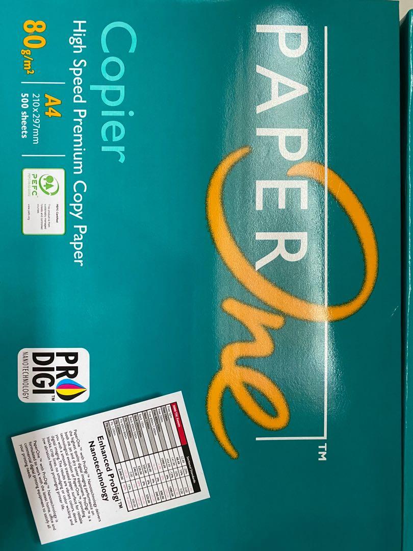 PaperOne A4 printing paper 80g/m2 , Hobbies & Toys, Stationery & Craft