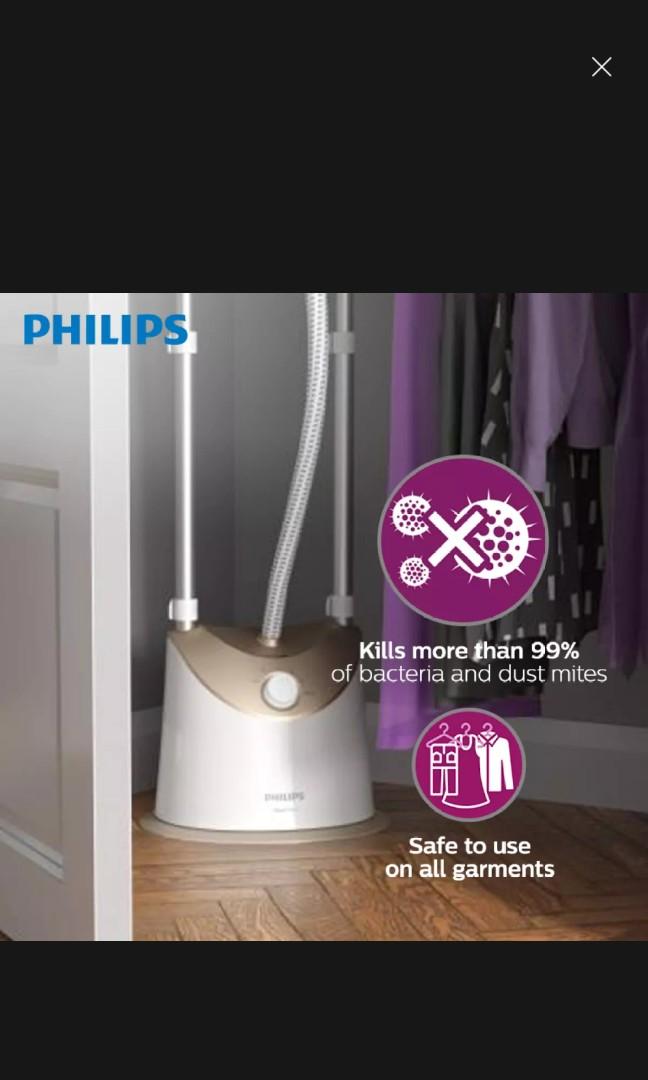 Philips Easy Touch Stand Steamer GC486/39, TV & Home Appliances, Irons