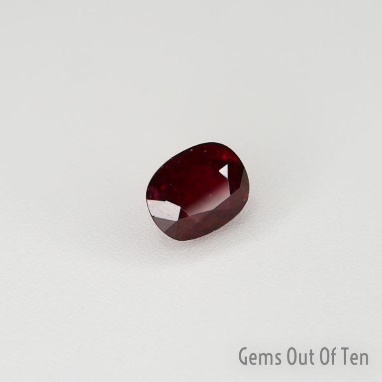 PIGEON BLOOD RUBY 2.75Ct Vivid Red Mozambique Gem Extremely Rare Natural Unheated Untreated Certified Top Quality Modern Style Gemstone Gift