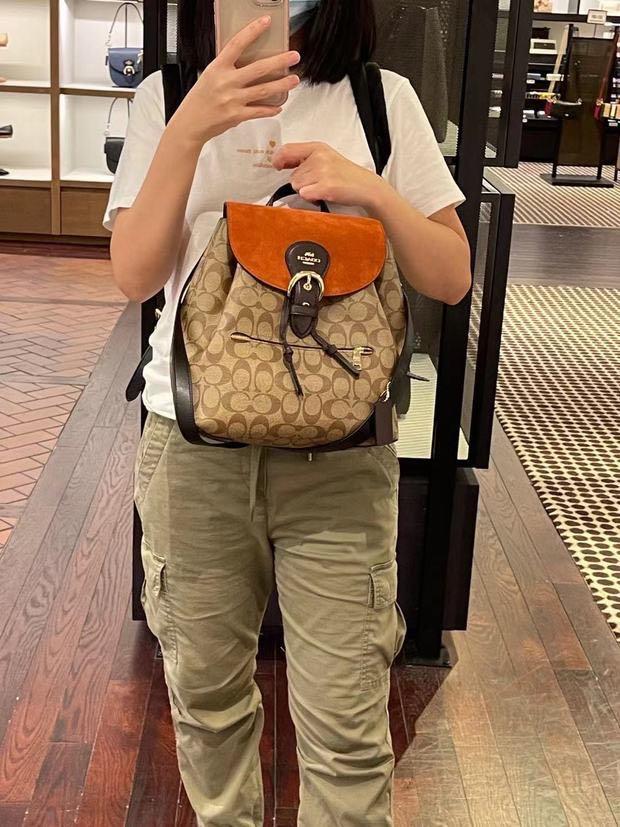 PREORDER COACH KLEO BACKPACK IN SIGNATURE CANVAS C5693 Luxury
