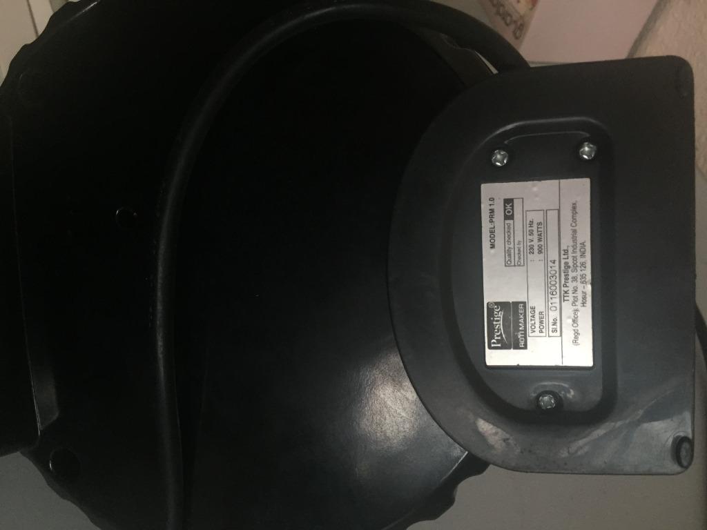 Prestige roti maker hot sale prm 1.0