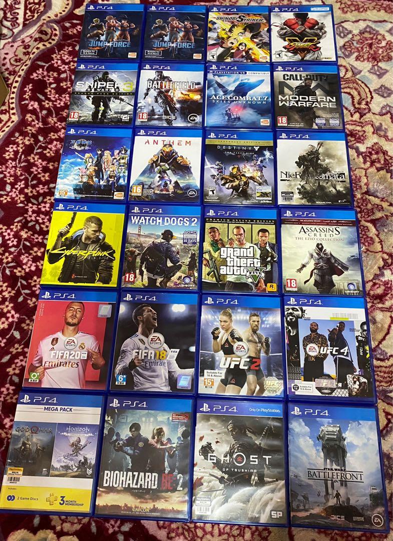PS4 CD GAME USED