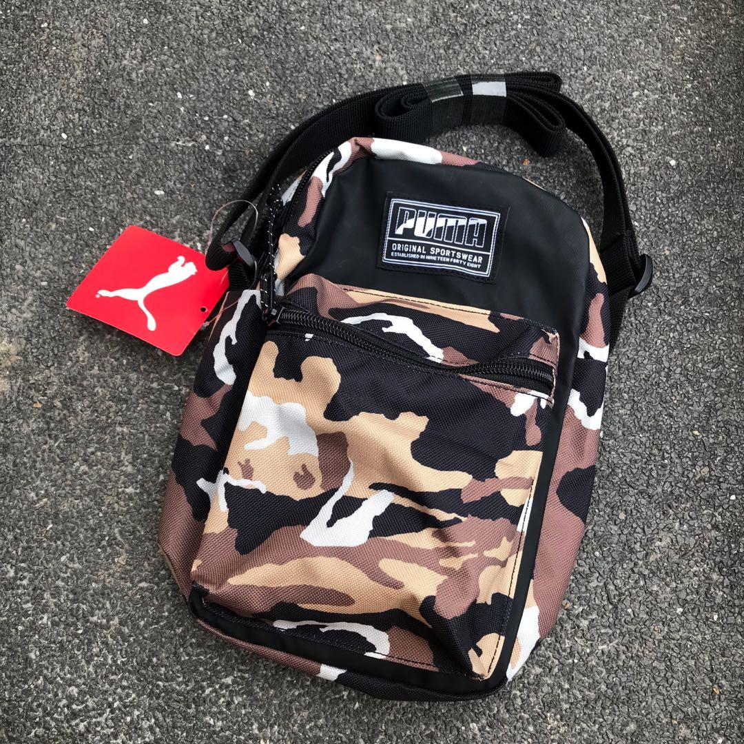 Puma camo bag store