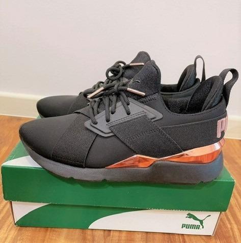 Puma muse black rose gold sale