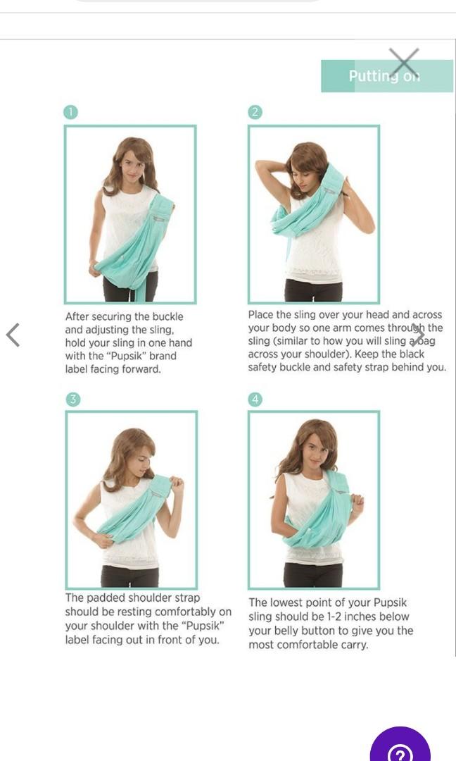 Pupsik Adjustable Sling Carousel, Babies Kids, Bathing