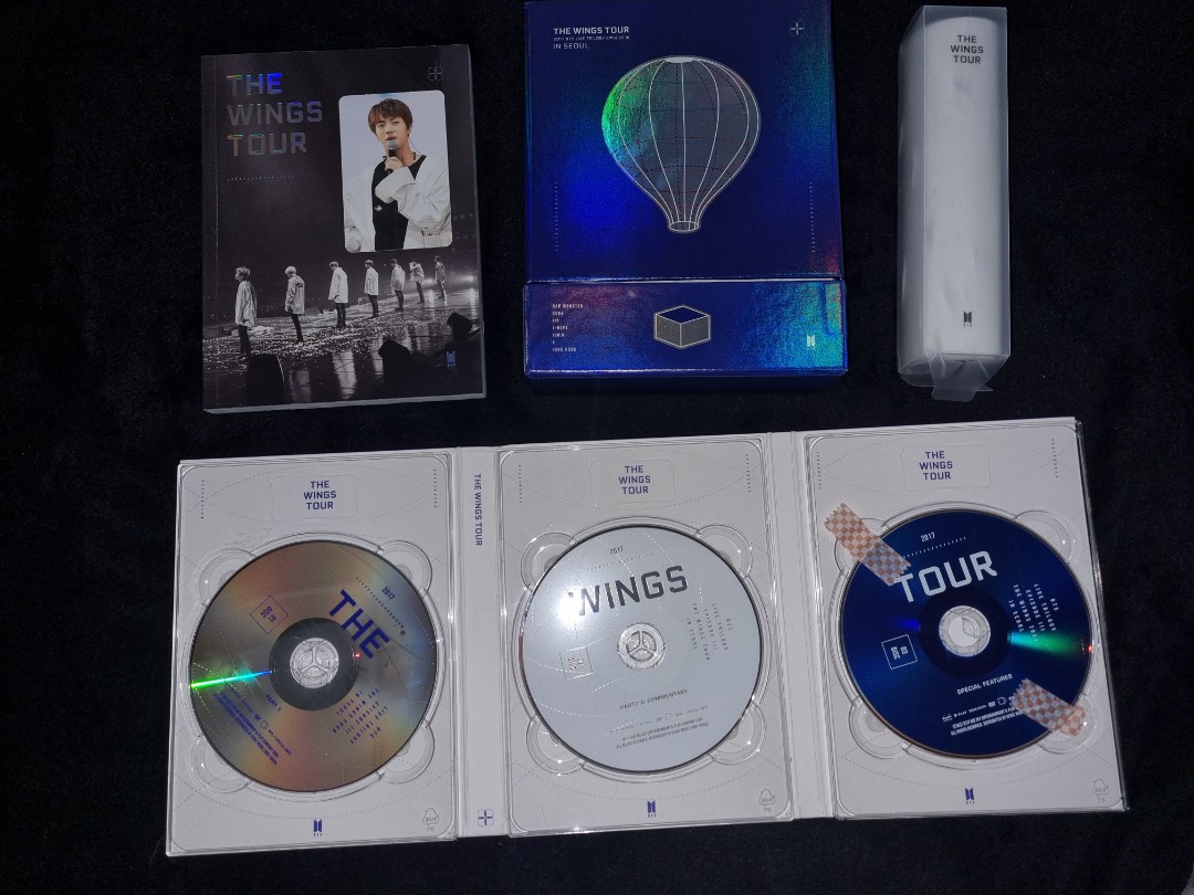 (RARE) WINGS TOUR DVD WITH JIN PC, Hobbies & Toys, Memorabilia ...