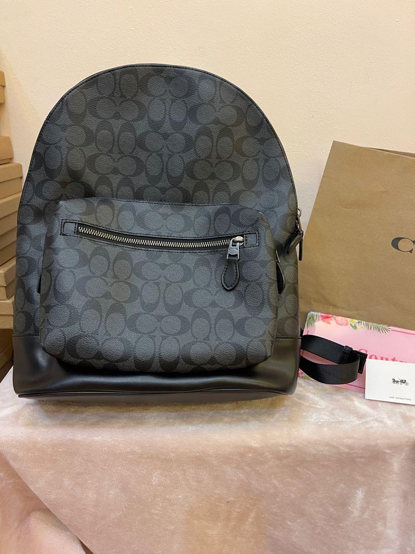 Mens monogram backpack sales