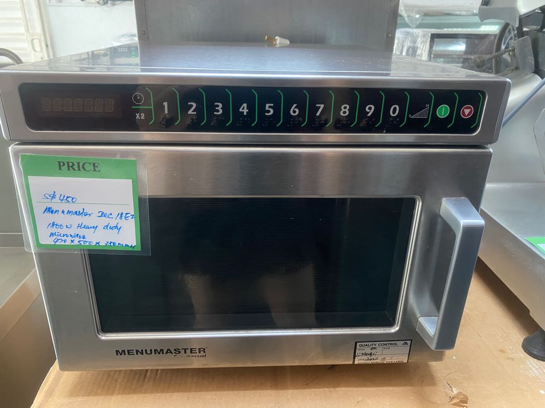 [RECON] Menumaster Commercial Microwave Oven/Heavy Duty, TV & Home