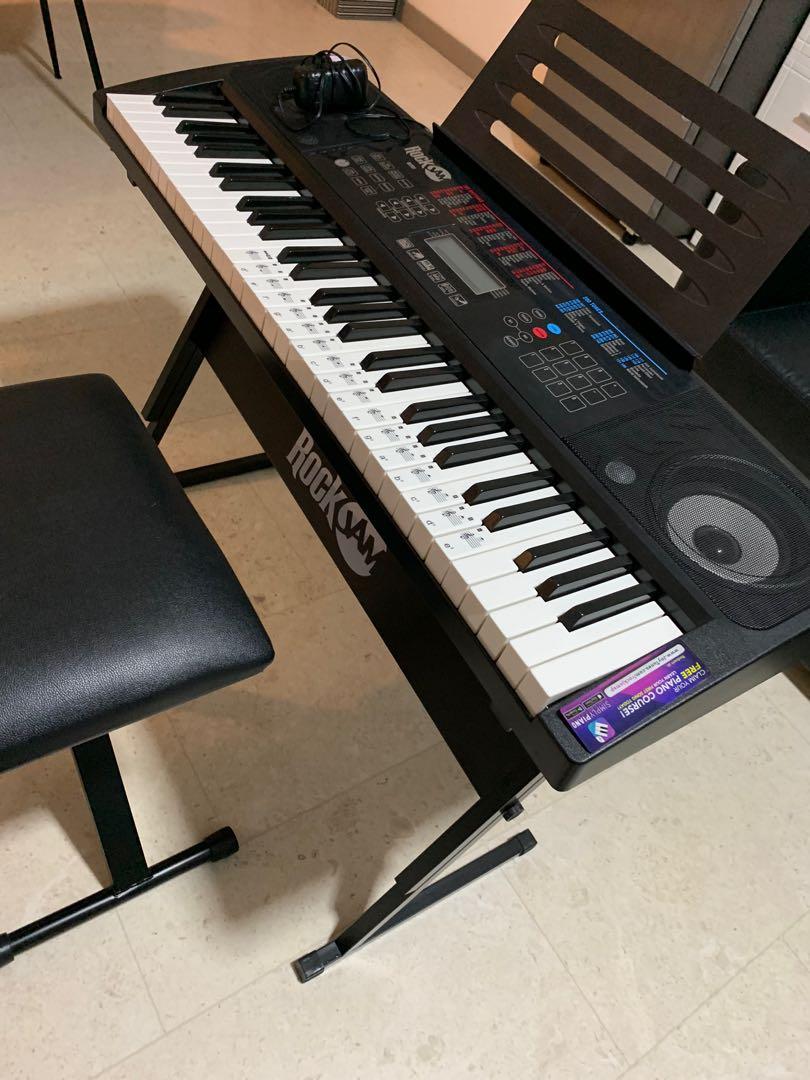 Rj761 61 key shop keyboard with midi