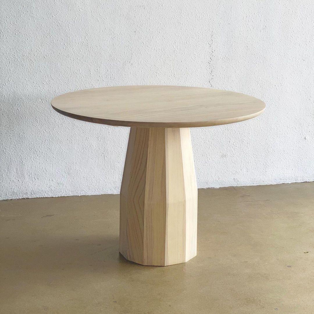 Round gmelina dining table, Furniture & Home Living, Furniture, Tables & Sets on Carousell