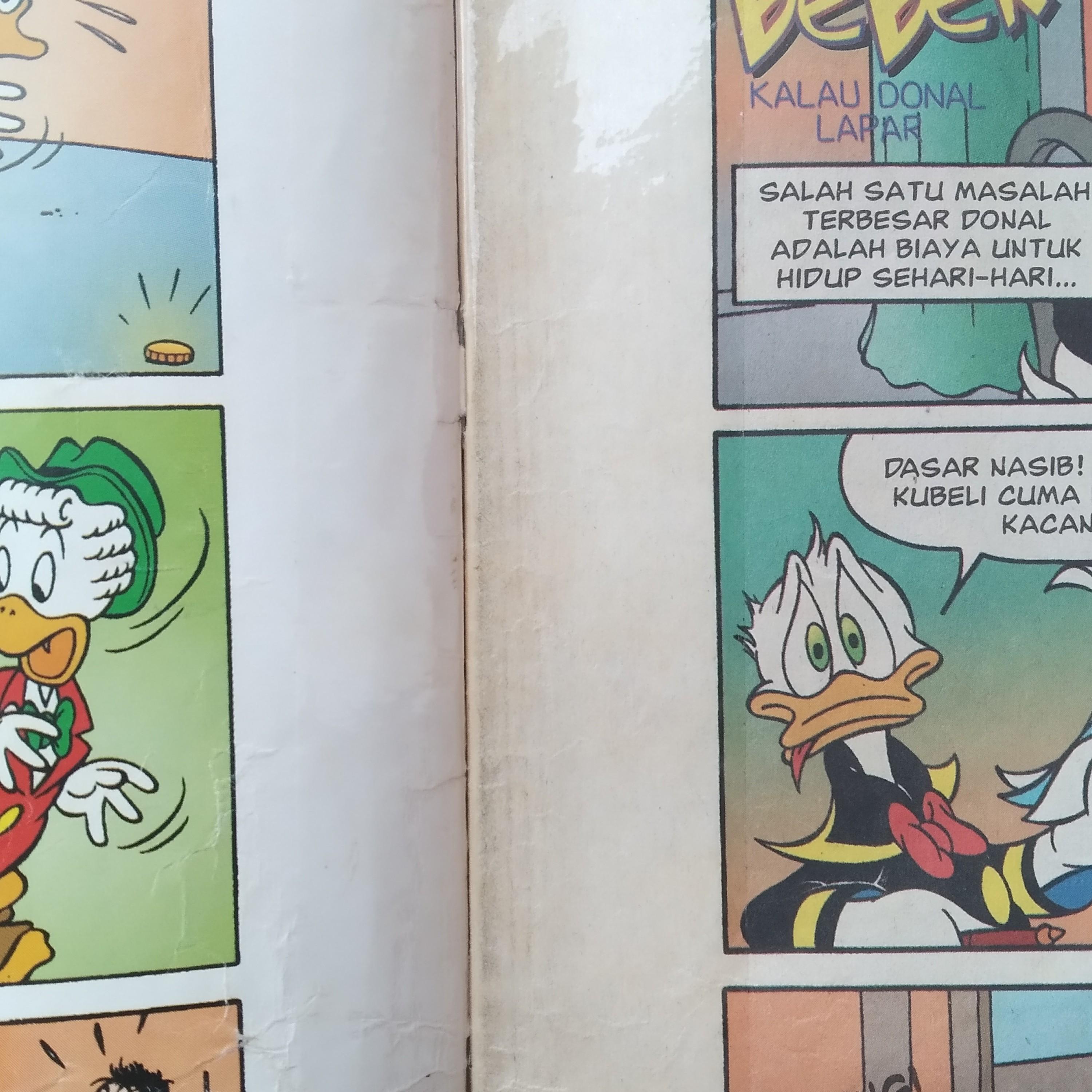 Satuan Komik Donal Bebek Berwarna Original Preloved Disney 1997 Cabutan Murah Buku And Alat Tulis