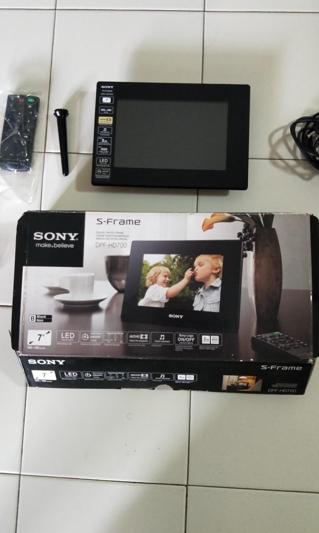 Sony S Frame Digital Frame working condition 10, TV & Home