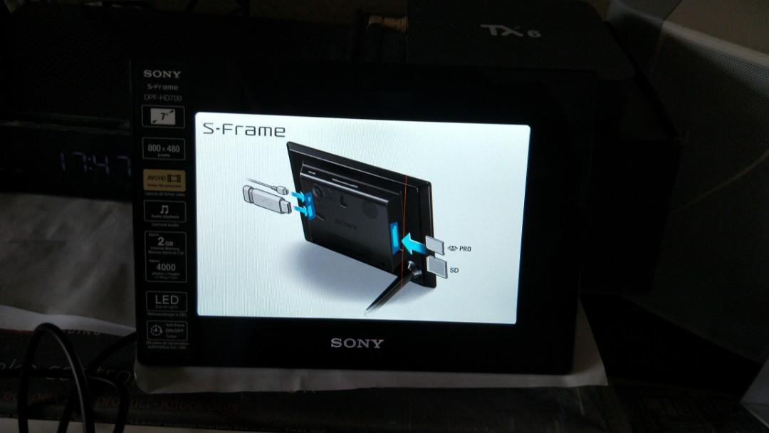 Sony S Frame Digital Frame working condition 10, TV & Home