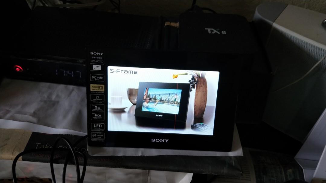 Sony S Frame Digital Frame working condition 10, TV & Home