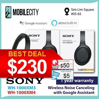 SONY WH-1000XM3 WIRELESS NOISE CANCELLING STEREO ( 7~10TH OCT ...