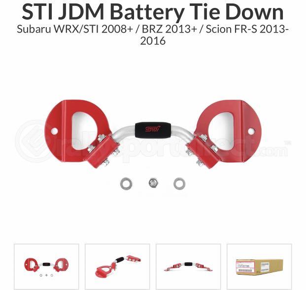 Genuine Subaru Battery Tie-Down Kit For Legacy, Impreza, Outback, WRX, STI, Forester, Baja