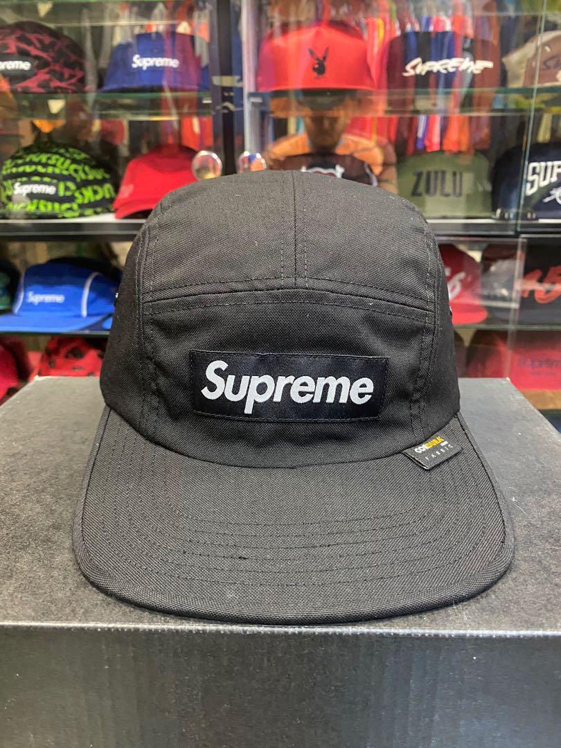 Supreme Cordura Camp Cap ブラック 18ss 最も信頼できる - 帽子