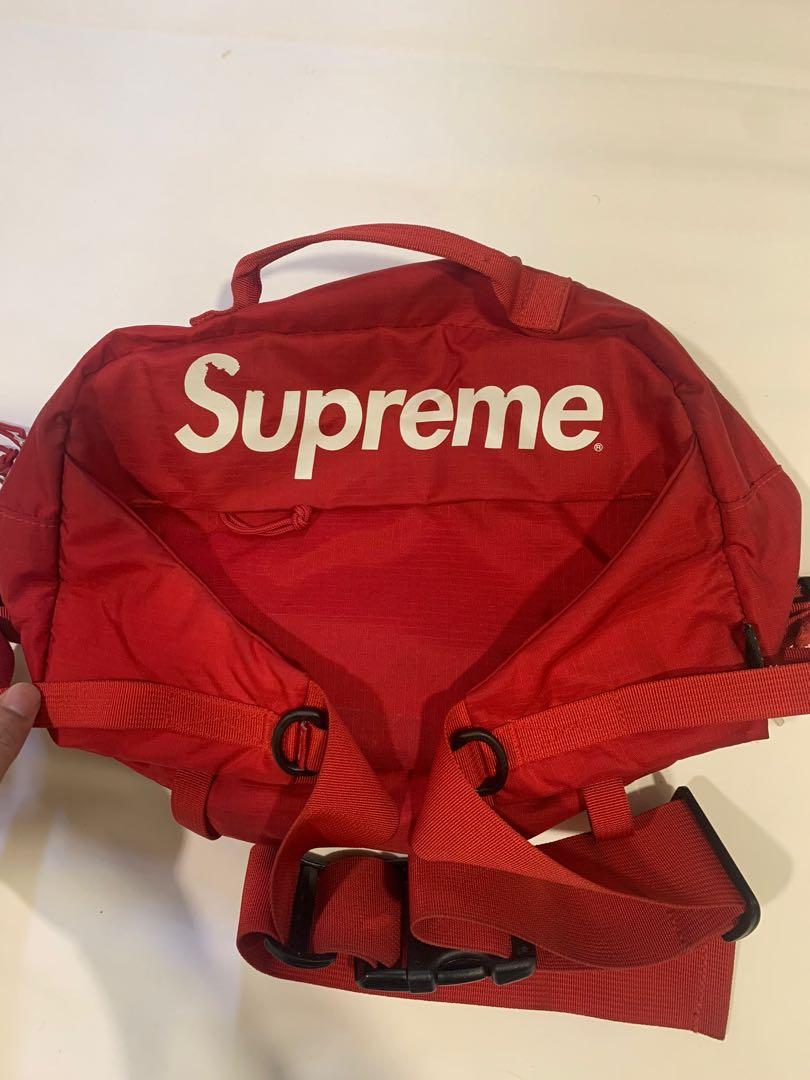 supreme waist bag, Men's Fashion, Bags, Sling Bags on Carousell